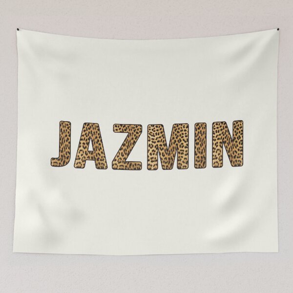 Item preview, Jazmin Name Leopard Print designed and sold by Jeallan Designs.