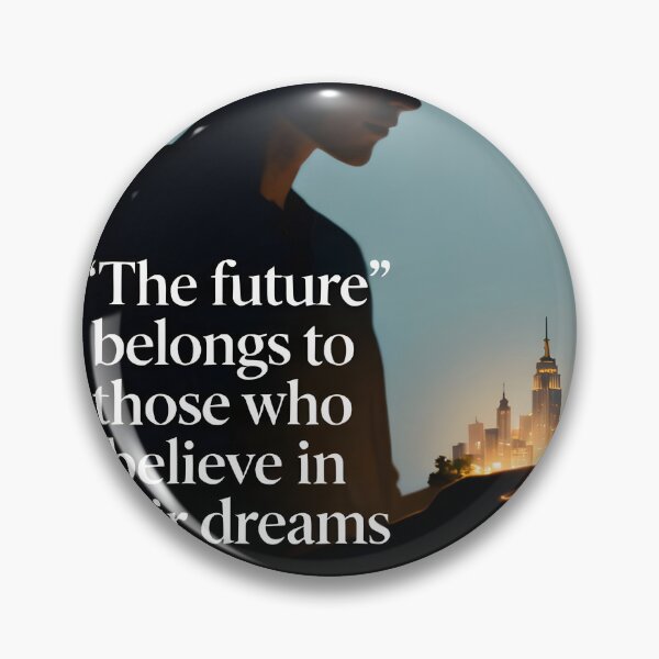 Item preview, Vision Quote Poster - Dream Believers Inspirational Print designed and sold by Cosmopolis.