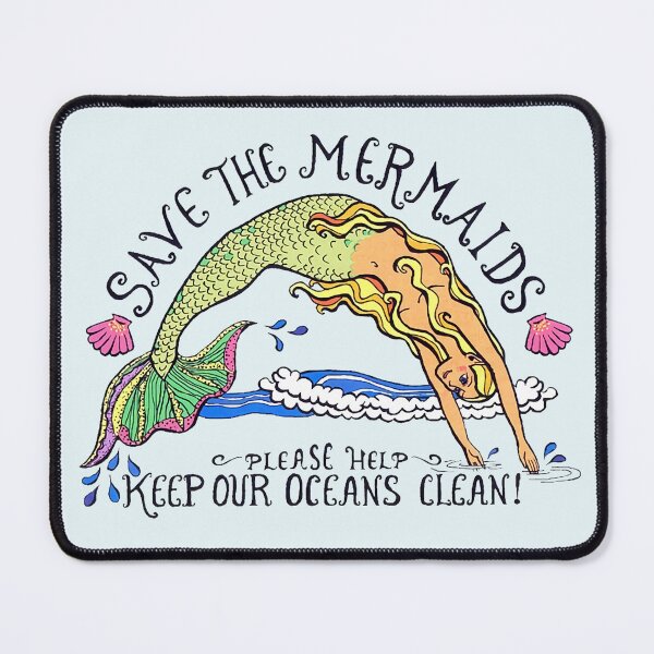 Item preview, Save the mermaids designed and sold by thewisekitty.