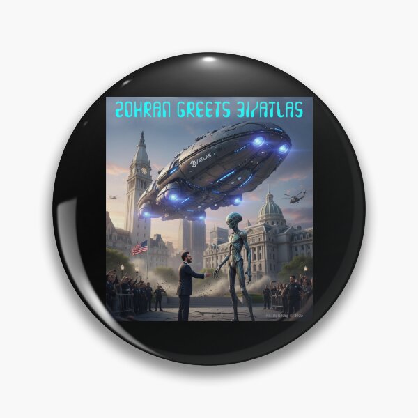 Item preview, Zohran Greets 3i/Atlas Alien designed and sold by EyeMagined.