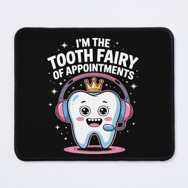 Item preview, Dental Receptionist Fairy Dentist Reception designed and sold by HuValverdeArt.