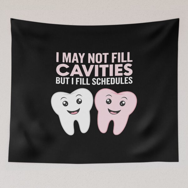 Item preview, Dental Receptionist Filling Schedules Dentistry designed and sold by HuValverdeArt.