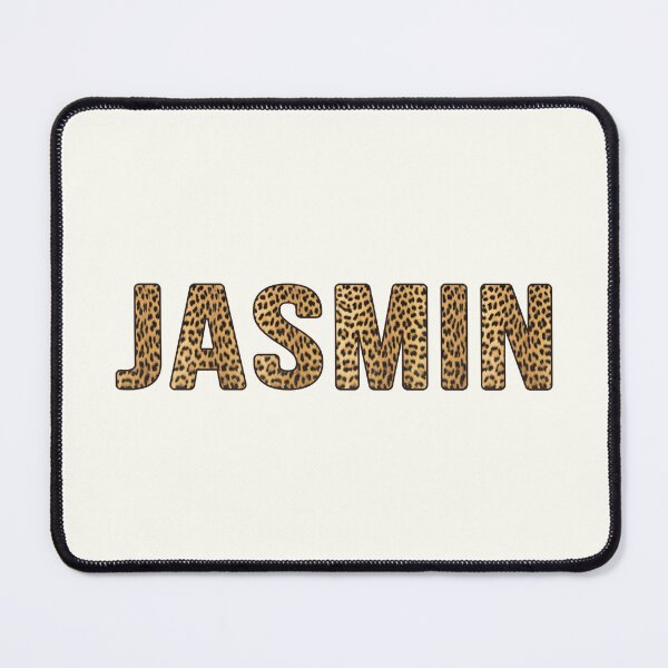 Item preview, Jasmin Name Leopard Print designed and sold by Jeallan Designs.