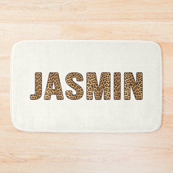 Artikelvorschau, Jasmin Name Leopard Print entworfen und verkauft von Jeallan Designs.