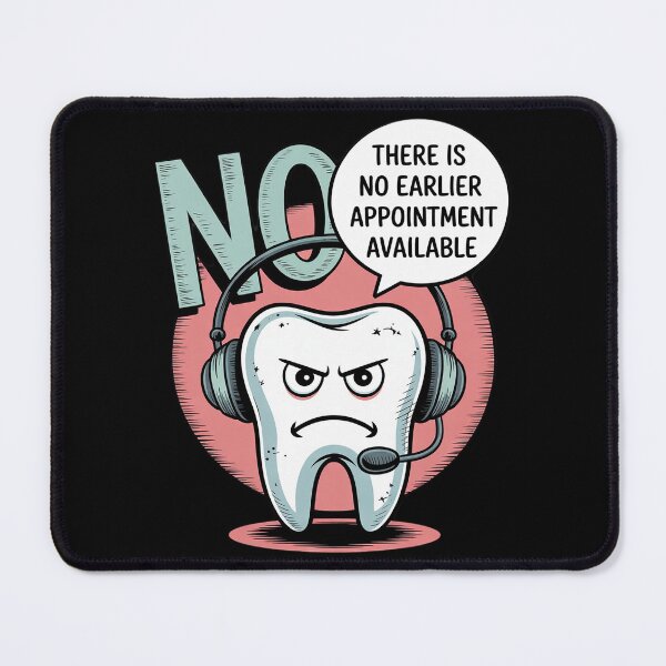 Item preview, Dental Receptionist Not Earlier Reception Dentist designed and sold by HuValverdeArt.