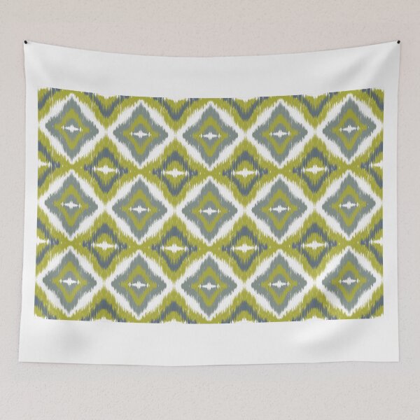 Item preview, Colorful Ikat Design – Distinctive and Artistic Print designed and sold by Line-Aura.