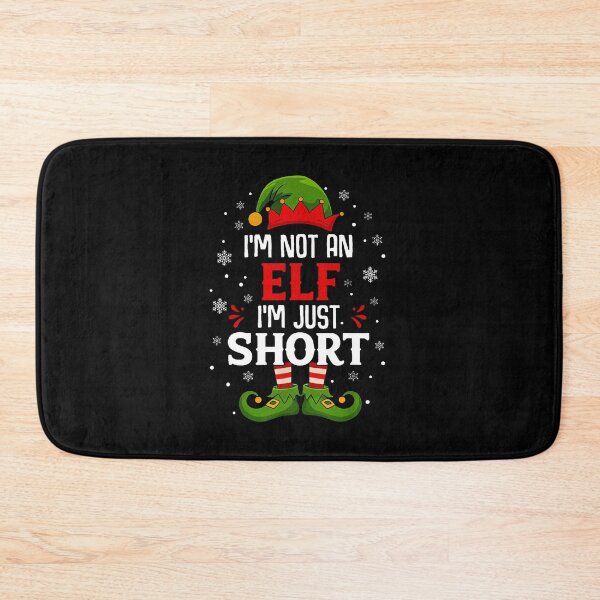 Item preview, Funny Christmas Elf I'm Not An Elf I'm Just Short designed and sold by Shop-Cardinalch.