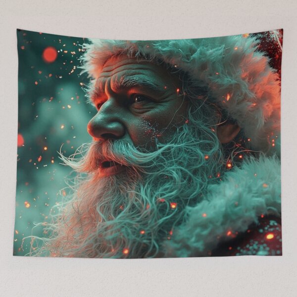Item preview, The Last Santa - Cinematic Portrait of Christmas Spirit designed and sold by Artfully Entertained.