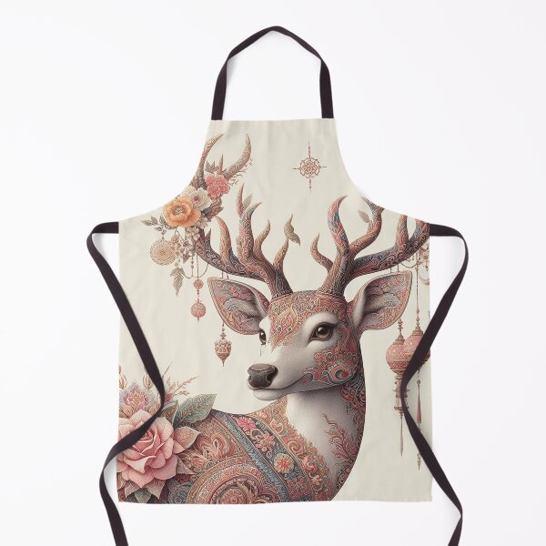 Item preview, Thai Deer, Thai Pattern in the Heart designed and sold by Vanich-Panich.
