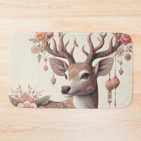 Item preview, Thai Deer, Thai Pattern in the Heart designed and sold by Vanich-Panich.