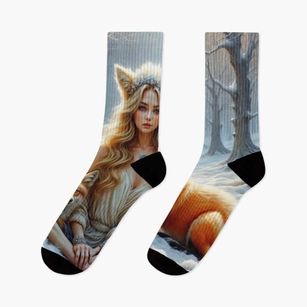 Item preview, Girl Enamored of the Foxes designed and sold by M-Y-A-R-T-.