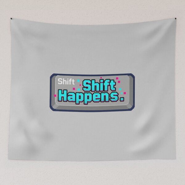 Item preview, Shift Happens Keyboard Humor designed and sold by WiserShop.