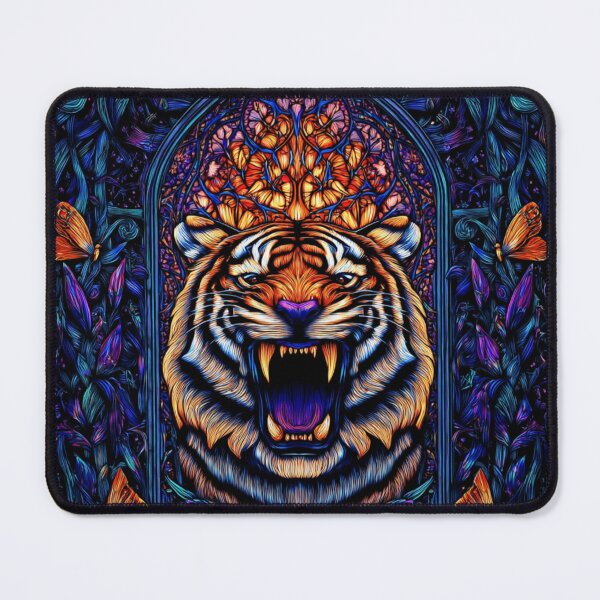 Item preview, Stainglass tiger v2 designed and sold by BW Designs.