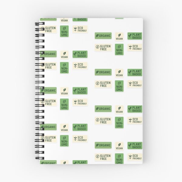 Item preview, Organic vegan plant-based food label stickers on transparent background, AI generated designed and sold by dvoevnore.