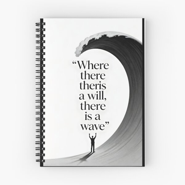 Item preview, Forceful Motivation Quote Poster - Will & Wave Wall Art designed and sold by Cosmopolis.