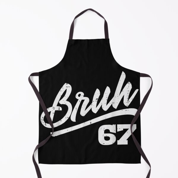 Item preview, Simple Distressed Bruh 67 Vintage Script Gen Z Trendy Quote designed and sold by HarinDonreka.