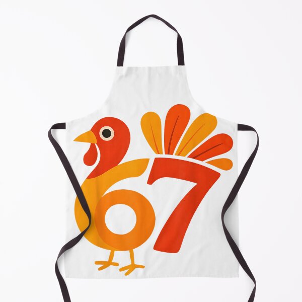Item preview, Abstract Modern Turkey Six Seven Design Fall Thanksgiving Art designed and sold by HarinDonreka.
