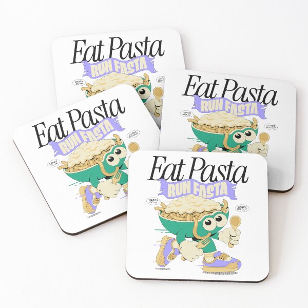 Item preview, Eat Pasta Run Fasta designed and sold by Lemon-Friends.