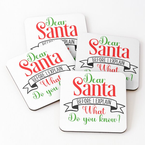 Item preview, Dear Santa, Before I Explain What Do You Know – Funny Christmas Shirt designed and sold by WheelieGoodTees.