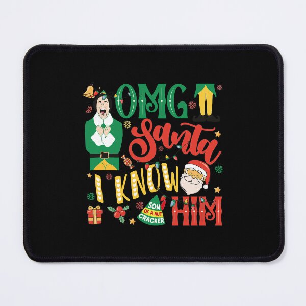 Item preview, The Elf OMG Santa I Know Him Christmas Movie Elf Christmas designed and sold by Shop-Cardinalch.