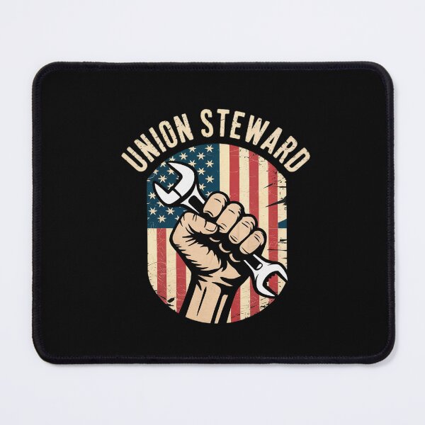 Item preview, union steward American Flag Labor Day Worker designed and sold by ClassicAnthony.