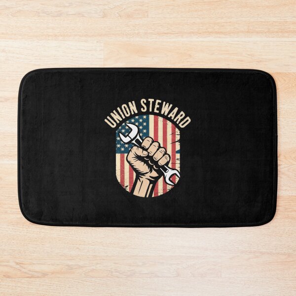 Item preview, union steward American Flag Labor Day Worker  designed and sold by ClassicAnthony.