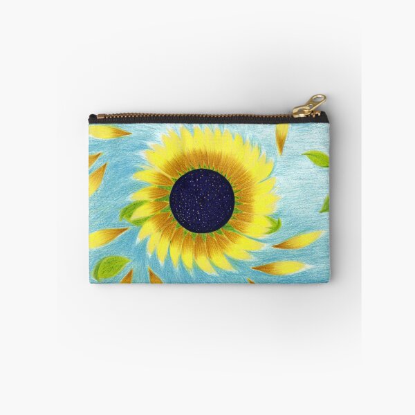 Item preview, Spiraling Sunflower - Colored Pencil Drawing designed and sold by Spring@NL.