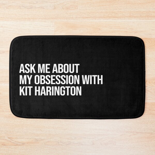 Item preview, Ask me About my Obsession with Kit Harington designed and sold by deluluhaze.
