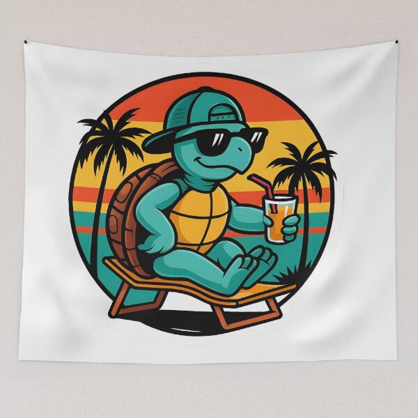 Item preview, Chill turtle designed and sold by Gold Phoenix Adro.