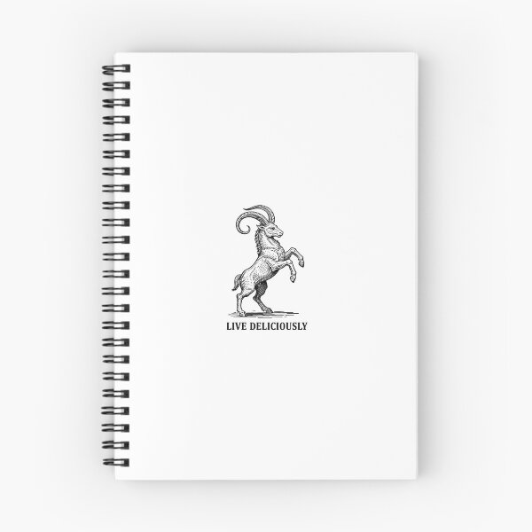 Item preview, Live Deliciously: Capricorn Engraving designed and sold by varshitha2024.