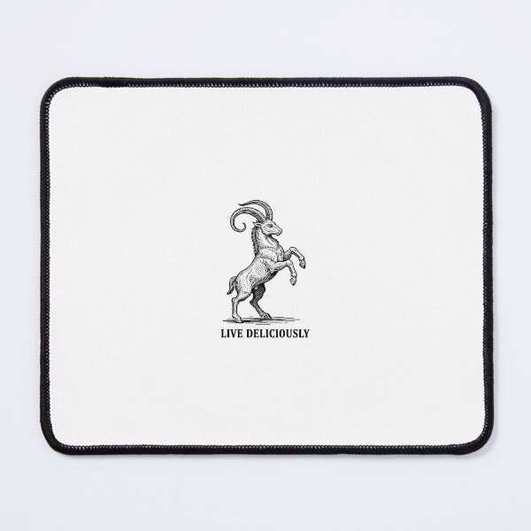 Item preview, Live Deliciously: Capricorn Engraving designed and sold by varshitha2024.