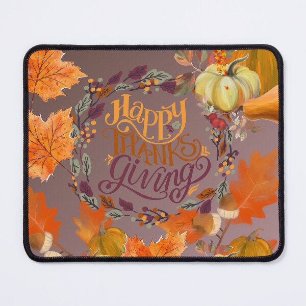 Item preview, Thanksgiving with autumn leaves design designed and sold by Extremeallie.