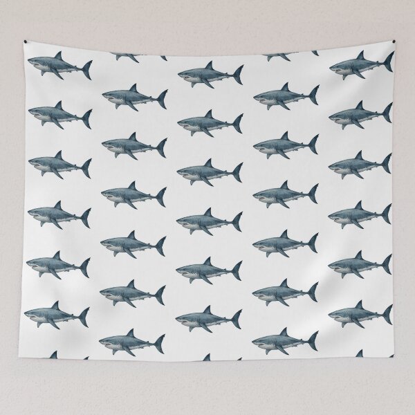 Item preview, Great White Shark - COASTAL COLLECTION designed and sold by autumnallen15.