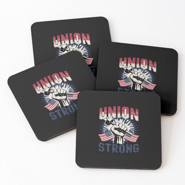 Item preview, Union Strong American Flag Labor And Workers Day  designed and sold by ClassicAnthony.