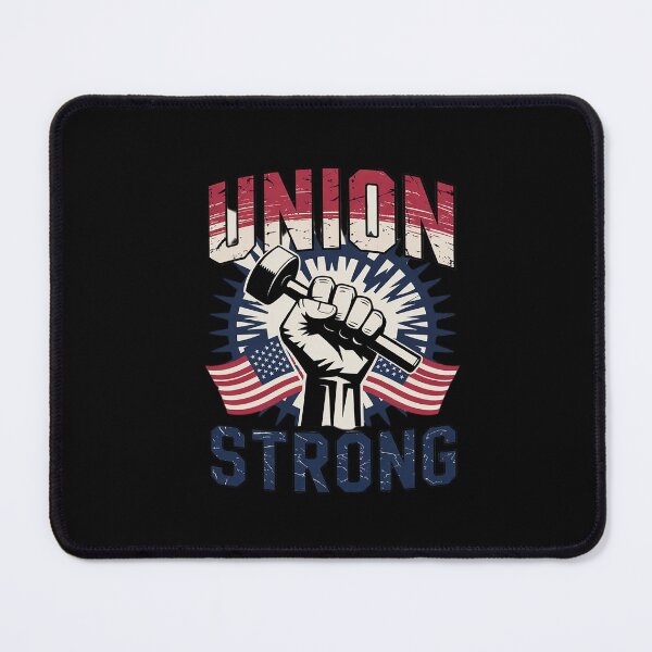 Item preview, Union Strong American Flag Labor And Workers Day designed and sold by ClassicAnthony.