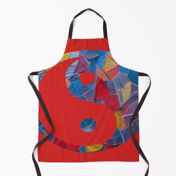 Item preview, Abstract Colors Yin Yang designed and sold by Davisdazzling.