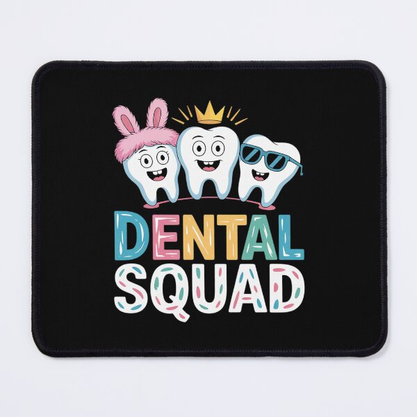 Item preview, Dental Squad Cute Tooth Bunny Rabbit Easter Dentist designed and sold by HuValverdeArt.