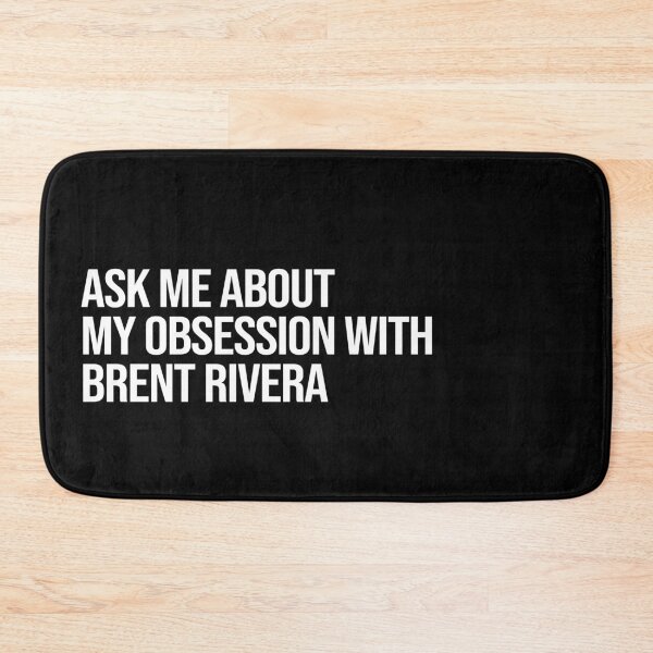 Item preview, Ask me About my Obsession with Brent Rivera designed and sold by deluluhaze.