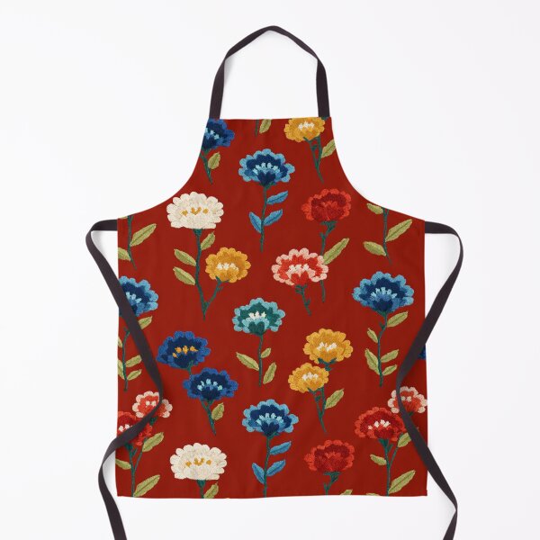 Item preview, Colorful Charming Floral Embroidered Print For Birthday Surprise designed and sold by RoyalStarsPatts.