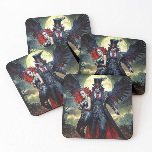 Item preview, Graveyard Lovers Maman Brigitte and Baron Samedi designed and sold by AliceWhiteDF.