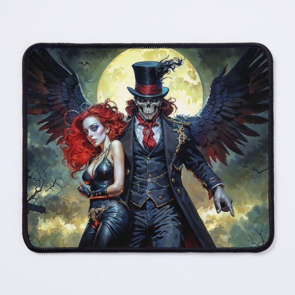 Item preview, Graveyard Lovers Maman Brigitte and Baron Samedi designed and sold by AliceWhiteDF.