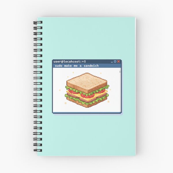 Item preview, Chiste de Linux sobre hacer un sándwich con Sudo designed and sold by WiserShop.