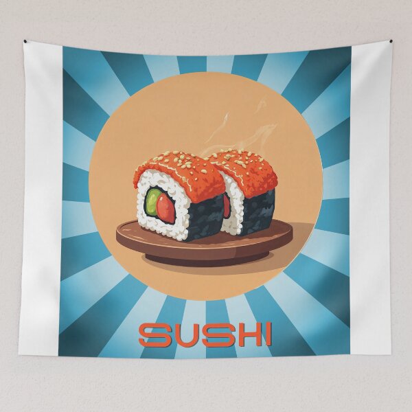 Item preview, Sushi Sensation Burst designed and sold by ForeverPrintsOK.