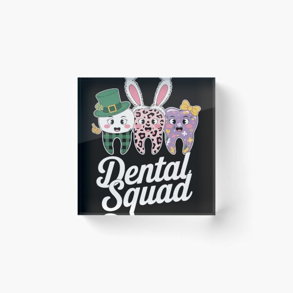 Item preview, Dental Squad Easter Day Tooth Dental Assistant Dentist 6 designed and sold by GGrizeldaRivas.