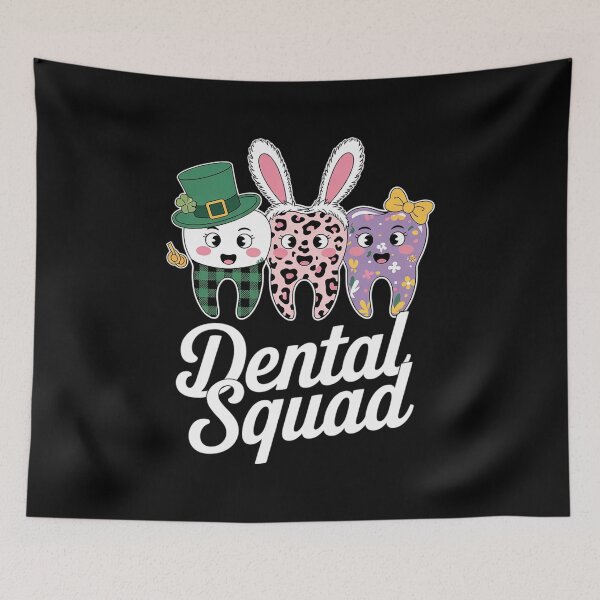 Item preview, Dental Squad Easter Day Tooth Dental Assistant Dentist 6 designed and sold by GGrizeldaRivas.