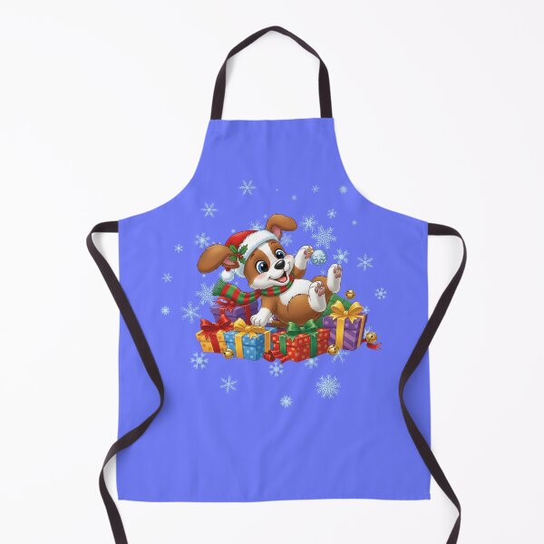 Item preview, Boys and Girls Cute Mischievous Christmas Puppy designed and sold by LANCEWISEMEDIA.