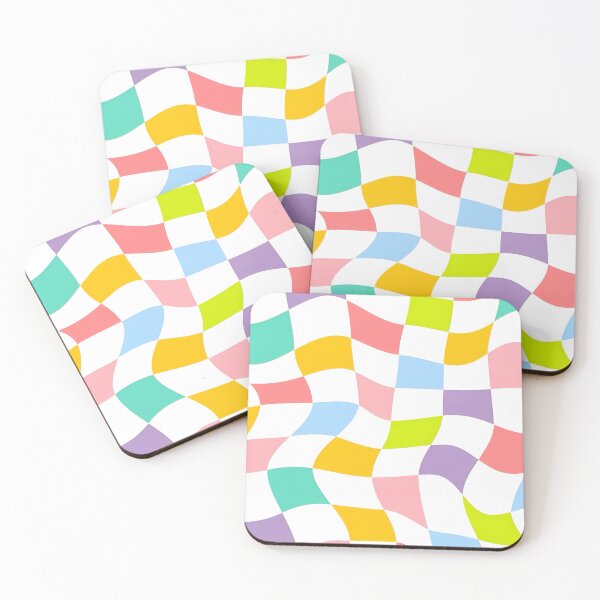 Item preview, Retro vibes Colorful checkered seamless pattern designed and sold by BeebooDesign.