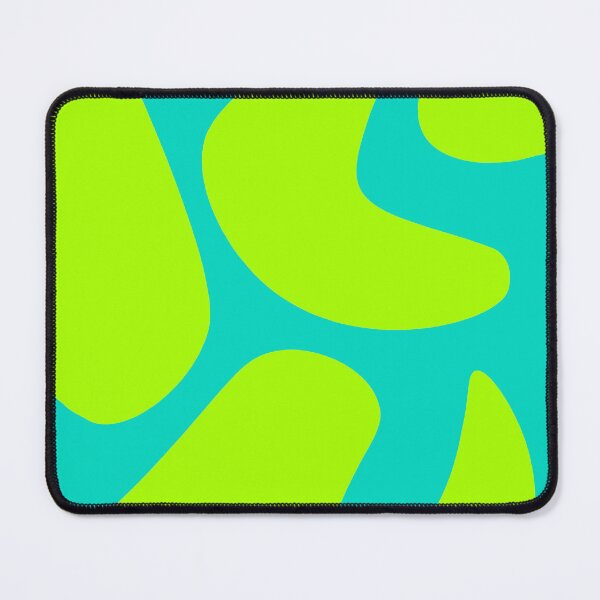 Item preview, Abstract wavy green neon color designed and sold by BeebooDesign.