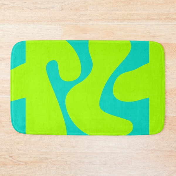 Item preview, Abstract wavy green neon color designed and sold by BeebooDesign.