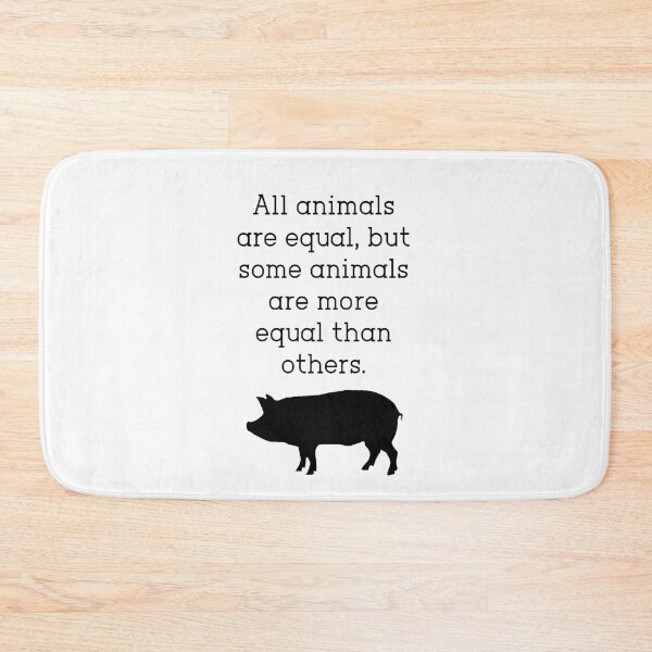 Item preview, George Orwell "...More Equal Than Others" designed and sold by TsunamiDesigns.